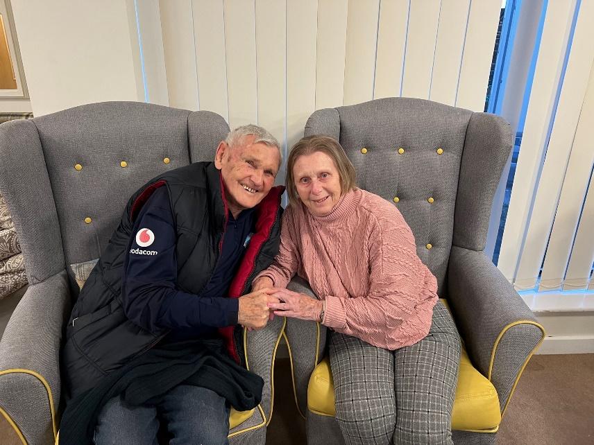 Cardiff care home resident shares tips for a long loving marriage