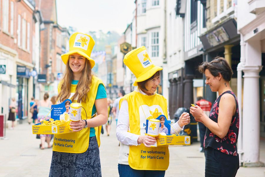 Marie Curie's urgent call for North Wales Great Daffodil Appeal volunteers