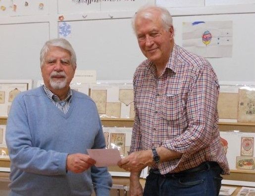 Two "outstanding displays" during latest meeting of Ayrshire Philatelic Society