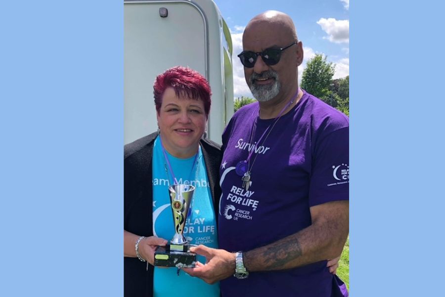Linton couple named Global Heroes of Hope for cancer awareness work