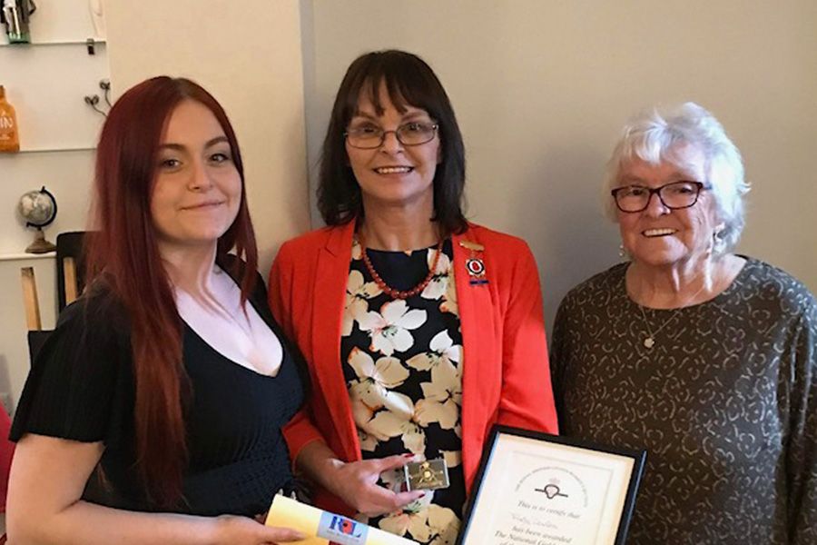Loud, proud and passionate Llanidloes woman awarded Golden Brooch for Royal British Legion service