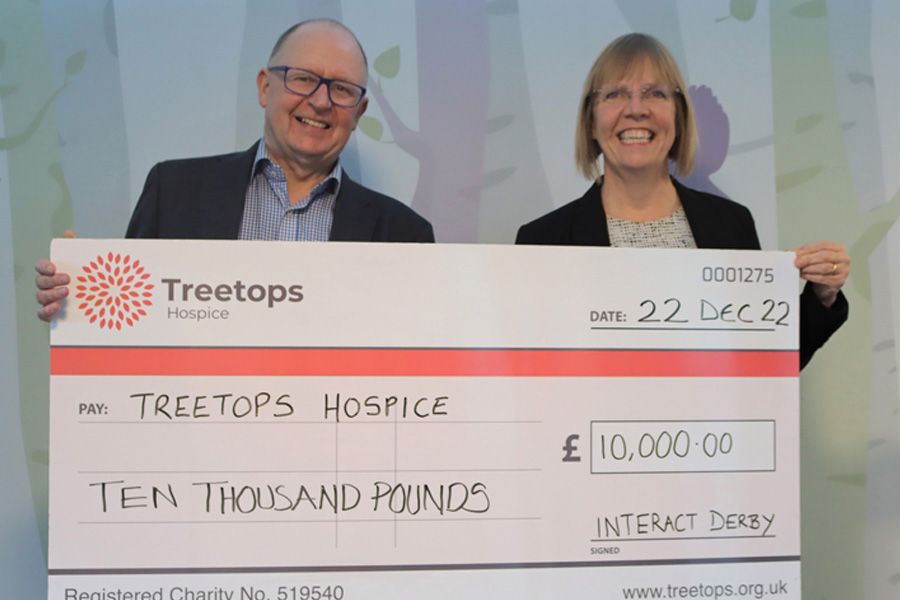 Firm donates 10k to Treetops Hospice in memory of Paddy