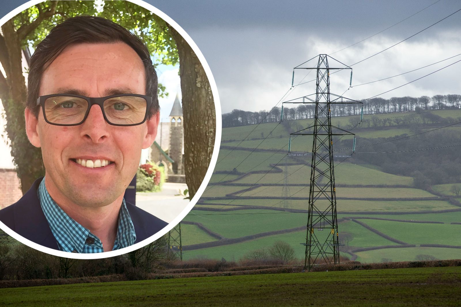 Carmarthenshire Council leader asks energy firm to reconsider Towy Valley pylons plan