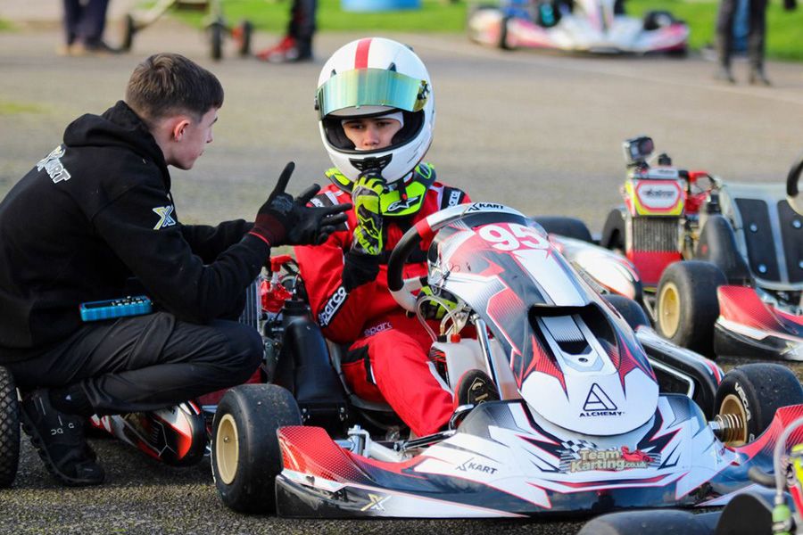 Up and coming young racer from Horsham joins national karting team