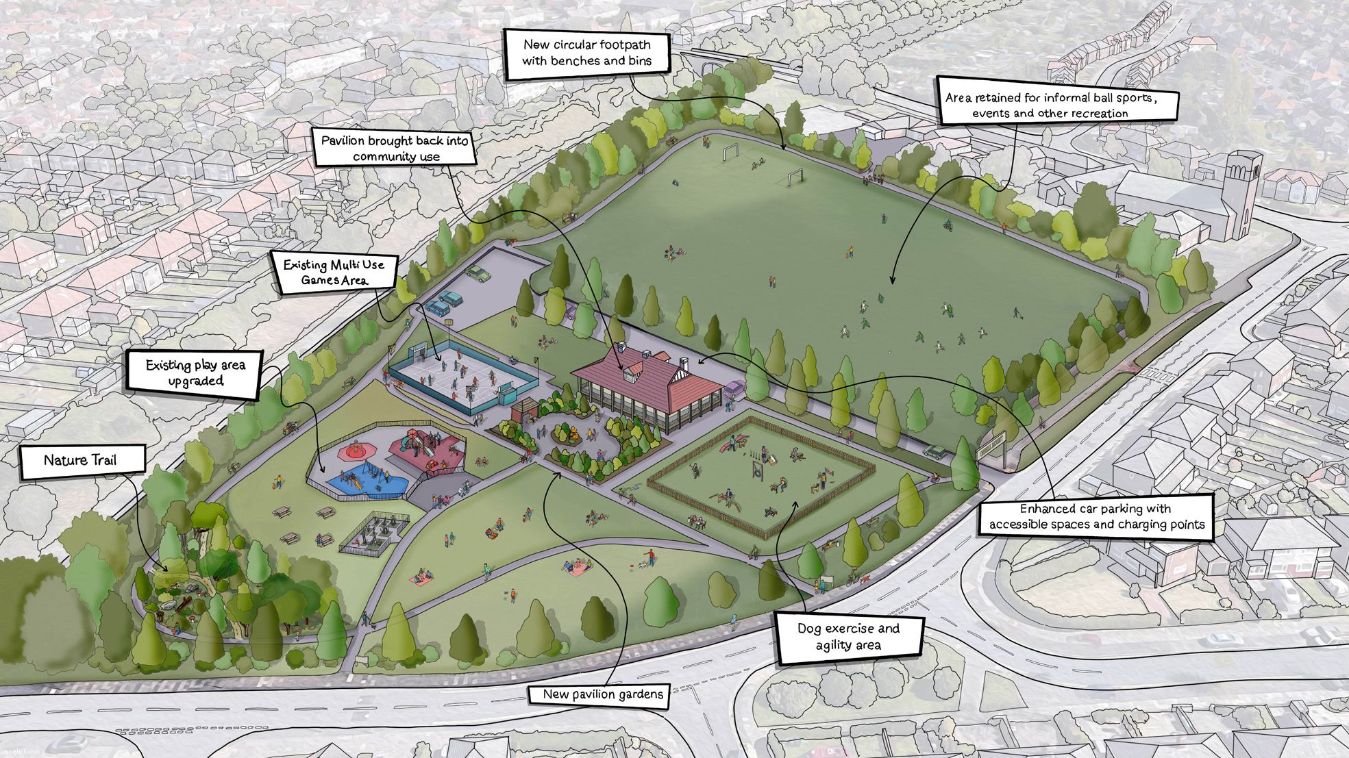 Orrell Mount Park master plan released by Sefton Council