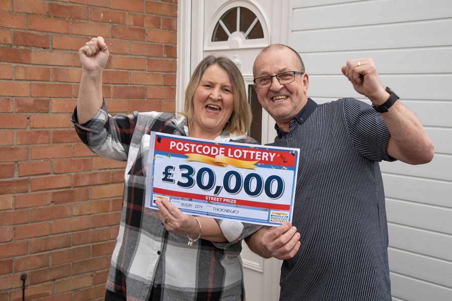 Thornbury couple celebrate 40 years of marriage and a lottery win