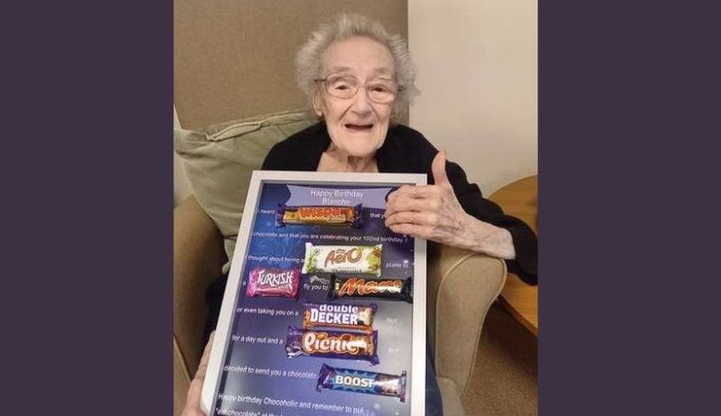 Hundreds of cards flood in for retired teacher celebrating 102nd birthday