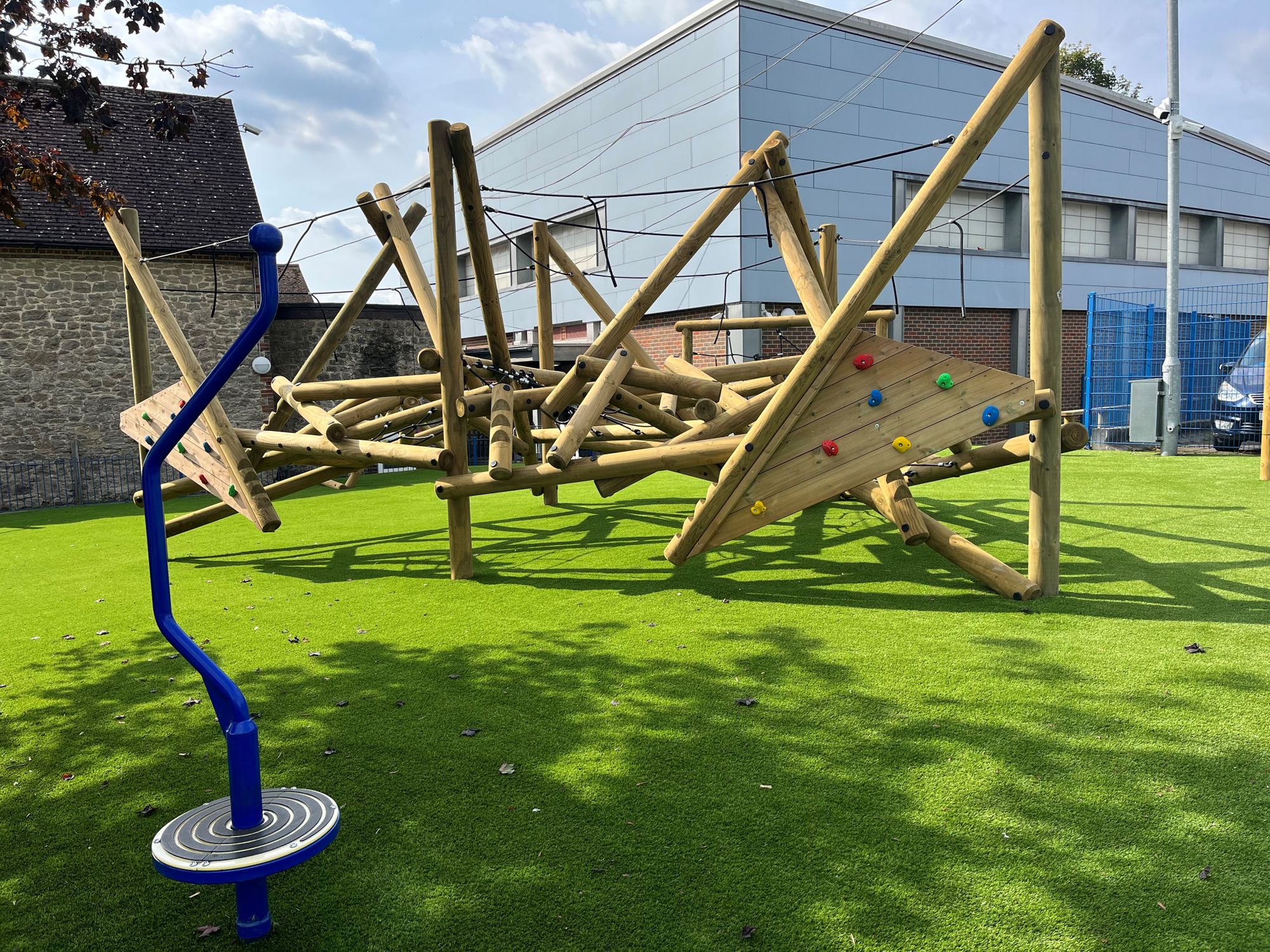 Maidstone school installs new adventure play area thanks to grant