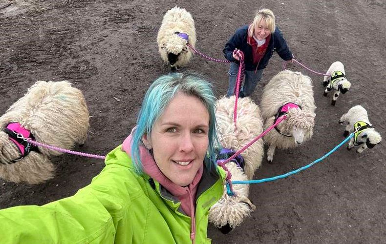Lamb cuddles and magical walks - the unique real-life creature comforts experience in Oxfordshire