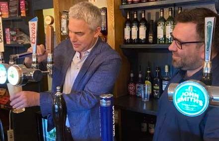 Historic Cambridgeshire pub receives MP visit following £186,000 revamp