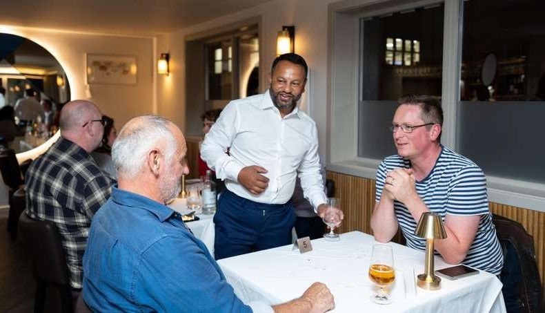 Lavish lobster dinner event nets £5,000 for earthquake victims