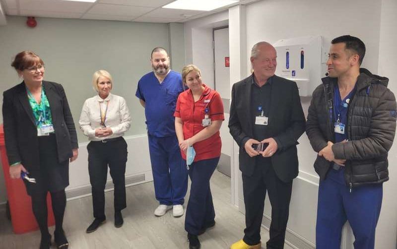 New high-tech suite opened at Stockport Hospital