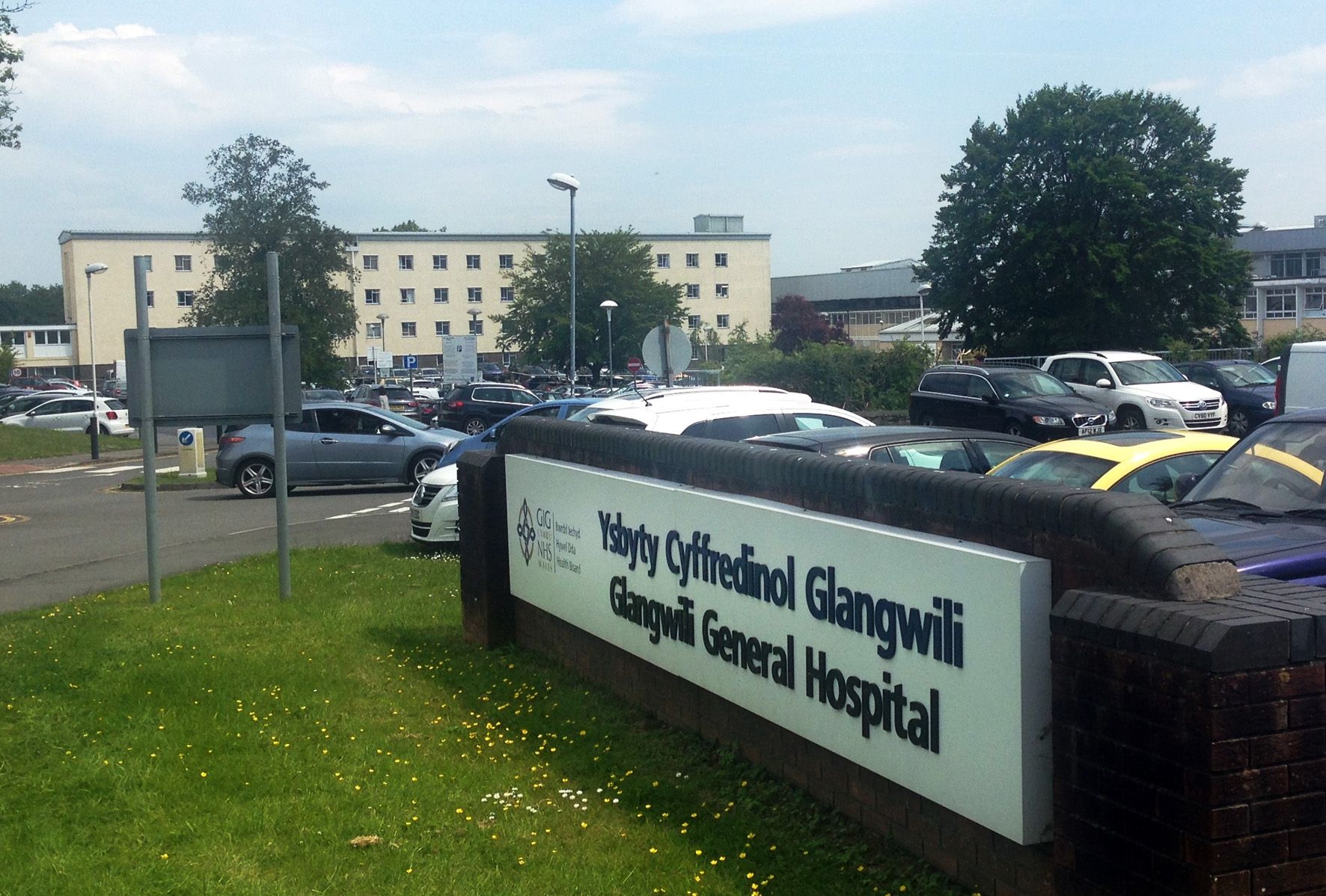 Family and friends can now visit patients in hospitals across West Wales