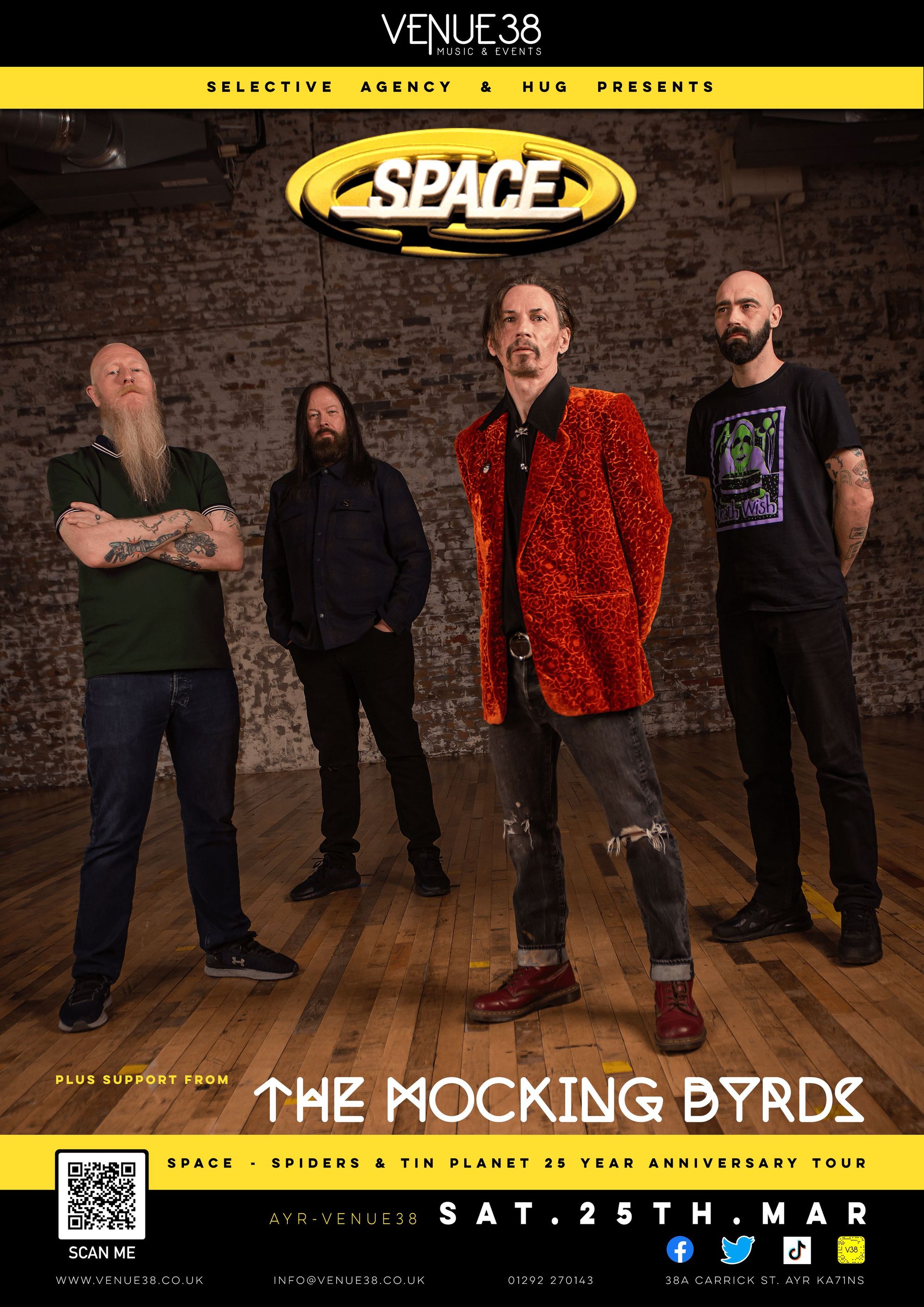 Signed albums up for grabs as '90s Brit rock band play Ayr gig