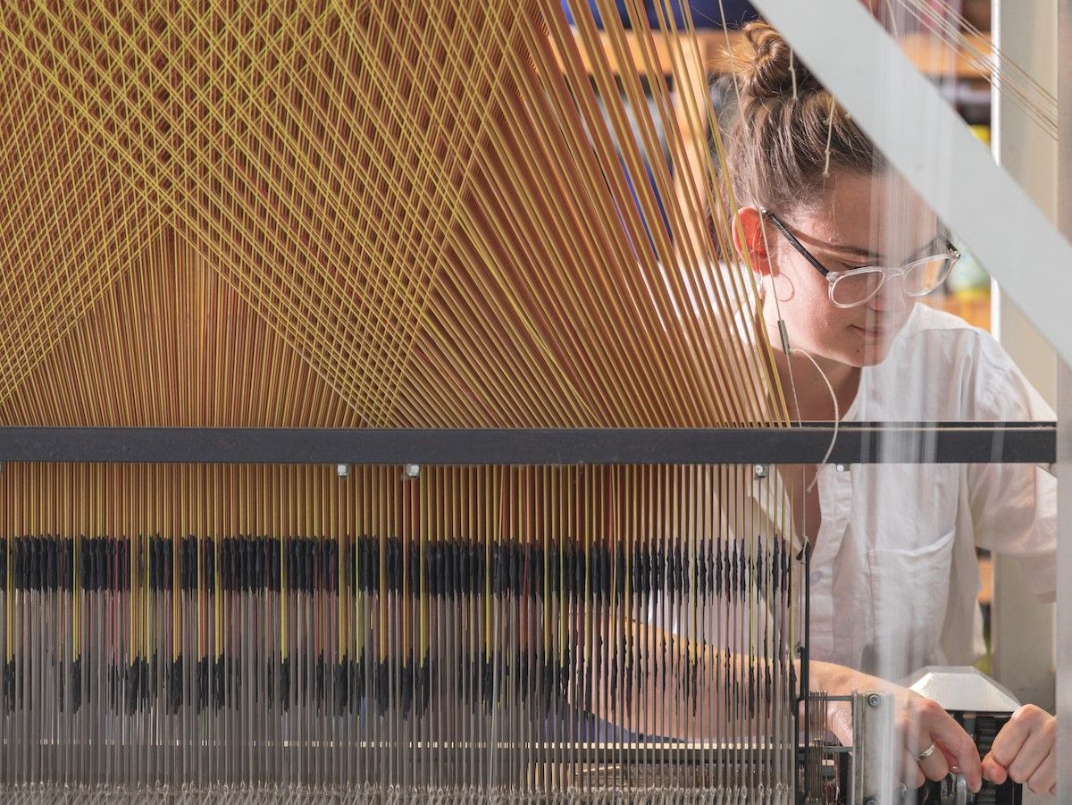 Yorkshire creatives bring industrial loom back to life