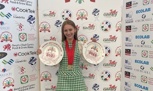 Ukrainian refugee scoops Welsh awards for two perfect scores