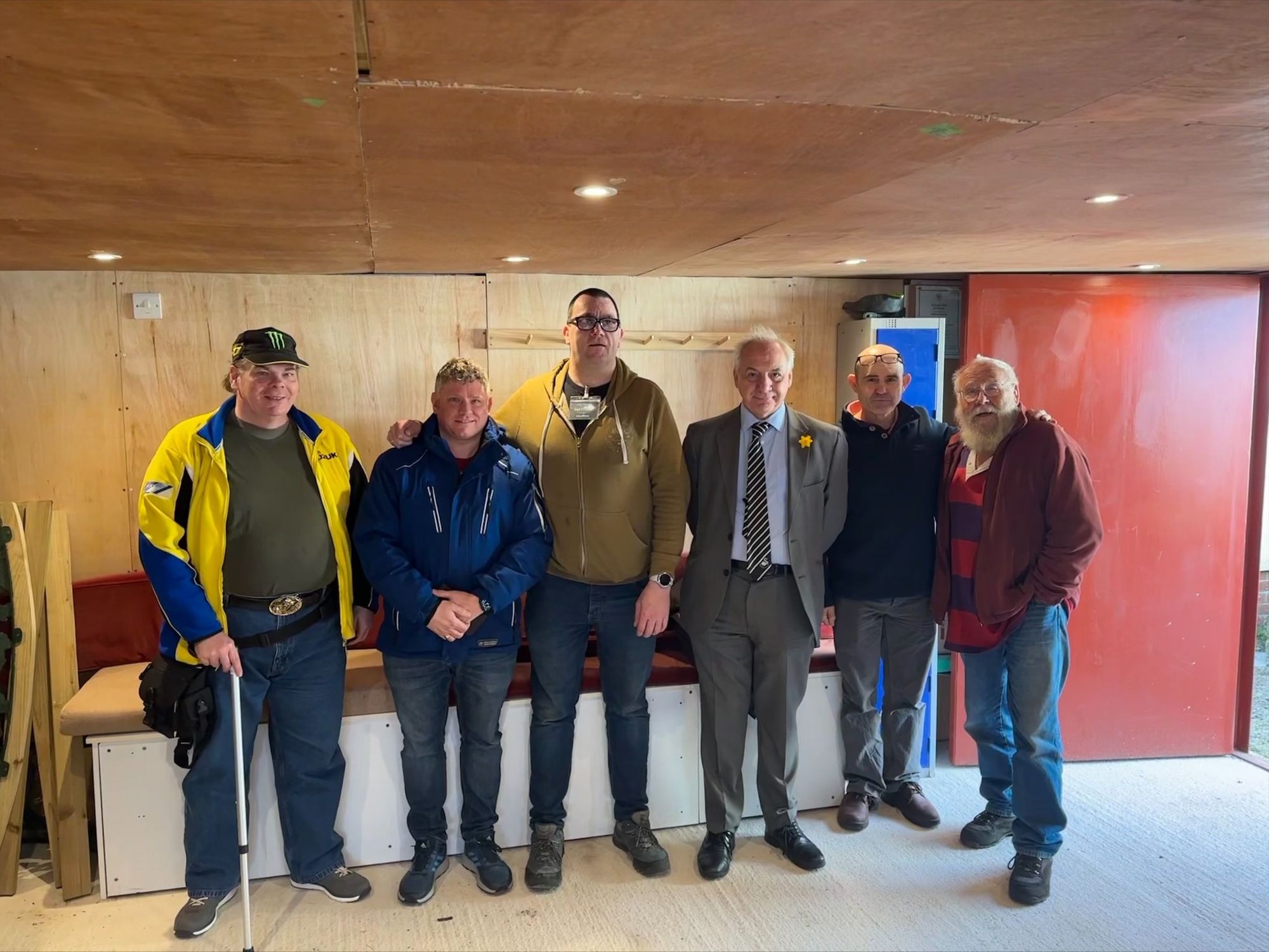 Men’s shed opens at Penlan in Swansea