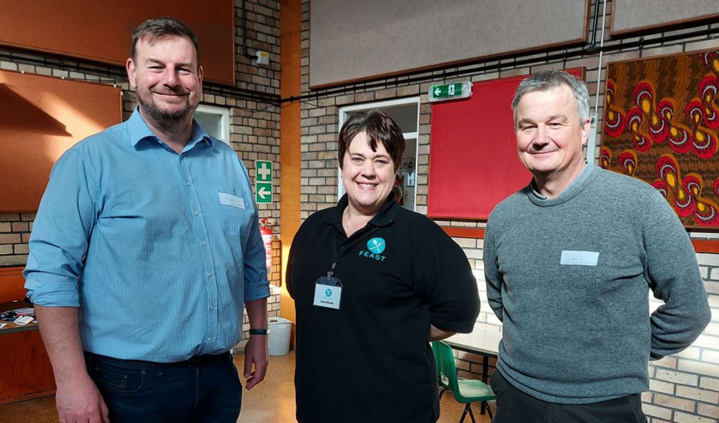 Grants team help out at Tonbridge community lunch