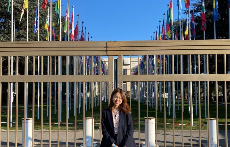 Winchester head girl visits Geneva for UNICEF UK Youth Advisory Board