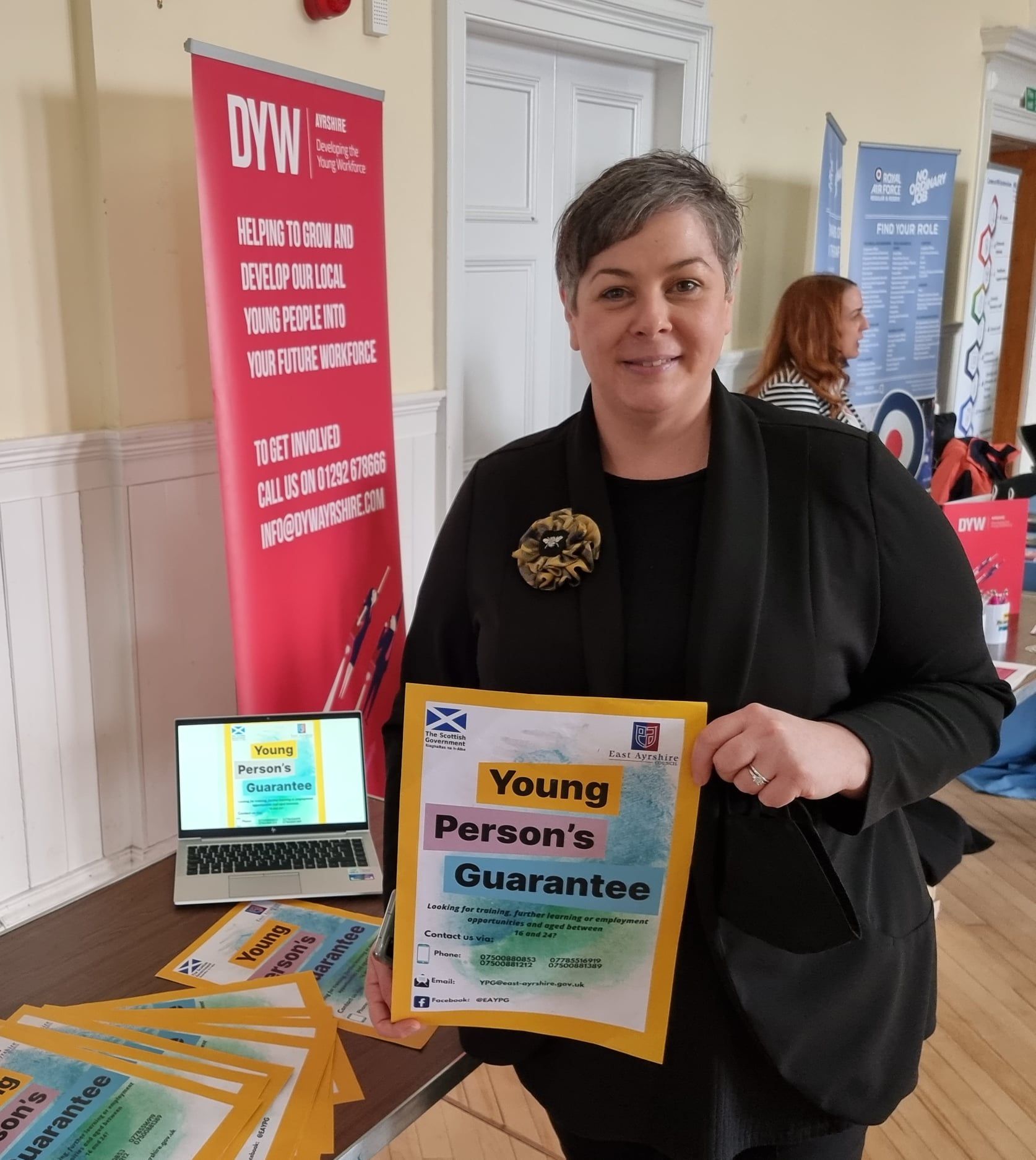 Ayrshire MSP and MP host employment fair in line with Scottish Apprenticeship Week