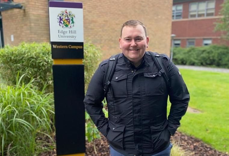 Edge Hill’s Fastrack course helps care leaver kickstart his career ambitions