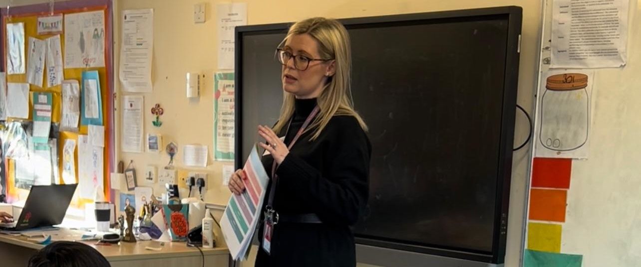 Derby pupils learn about healthy relationships through Glow