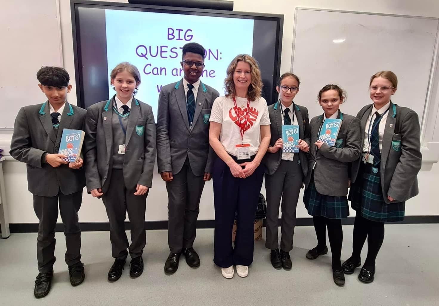 Houlton School celebrates World Book Day with children's author