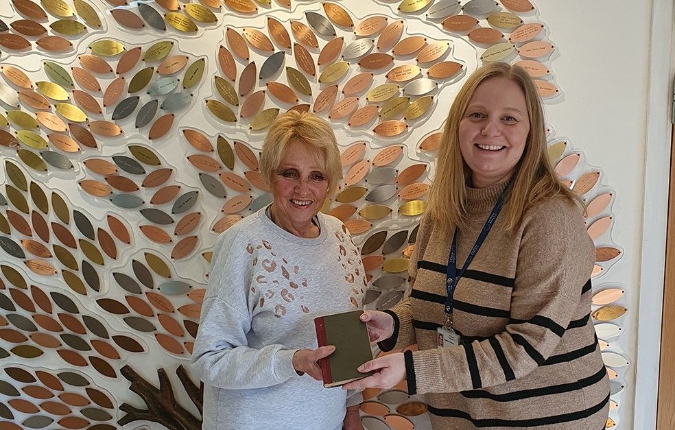 War diary is reunited with family after a social media campaign