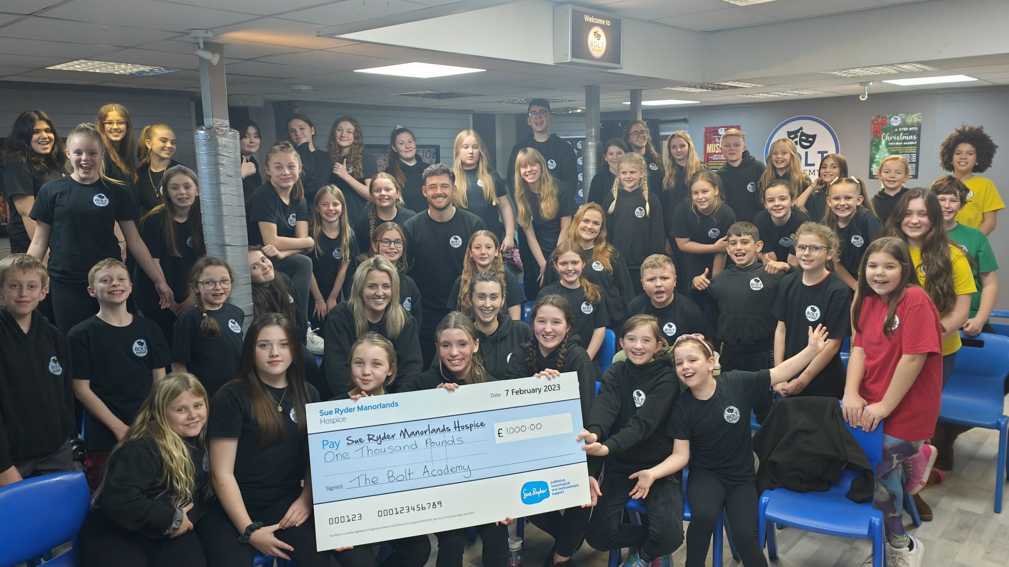 Performing arts academy in Keighley fundraises for Sue Ryder InYourArea Community