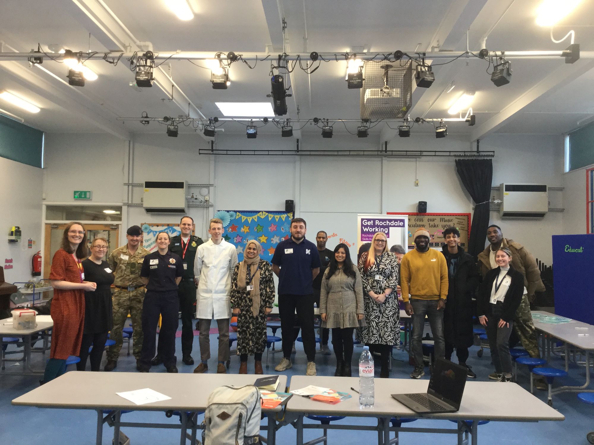 Rochdale primary school holds careers days for pupils and parents