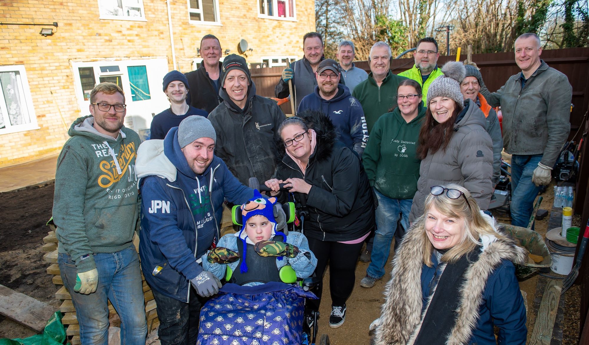 Basingstoke boy, 7, lands revamped garden and enjoys 'better quality of life'