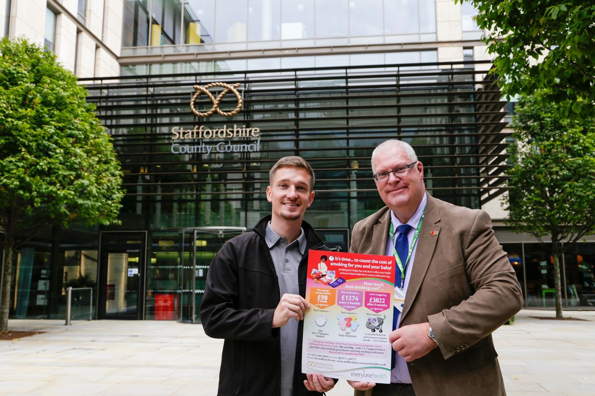 Staffordshire residents encouraged to quit smoking to prevent dementia