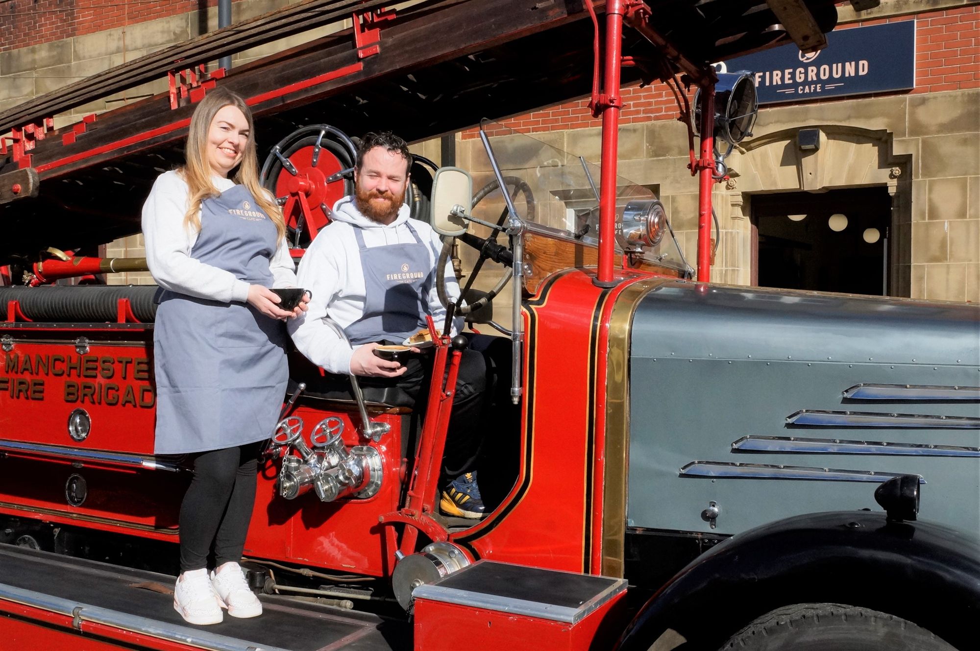 Rochdale Fireground Museum relaunches its café