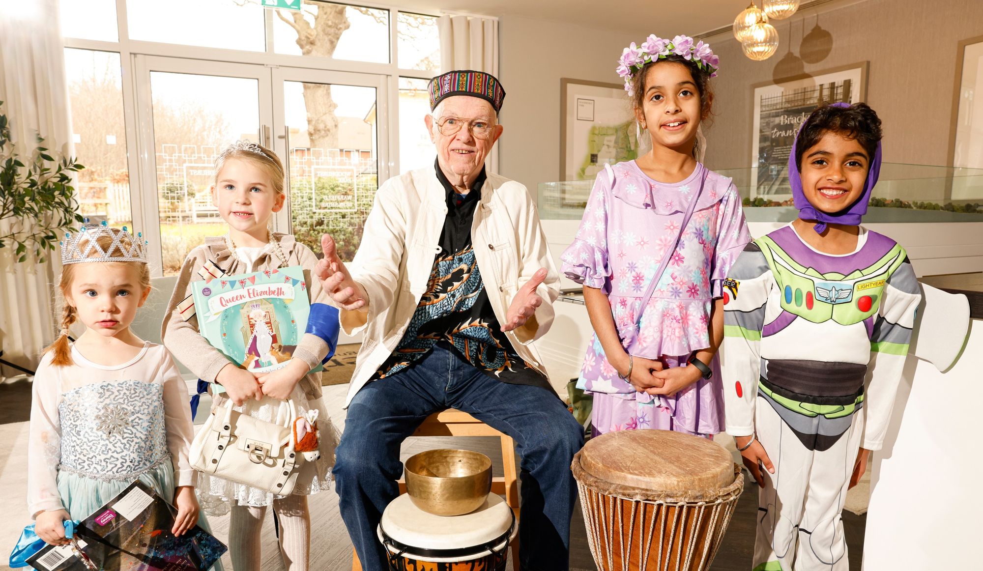 Warfield children watch stories brought to life in honour of World Book Day