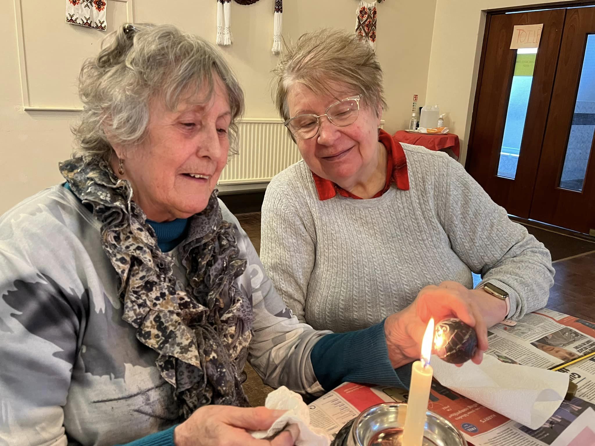 Rochdale Ukrainian society hosts traditional Easter egg decorating event