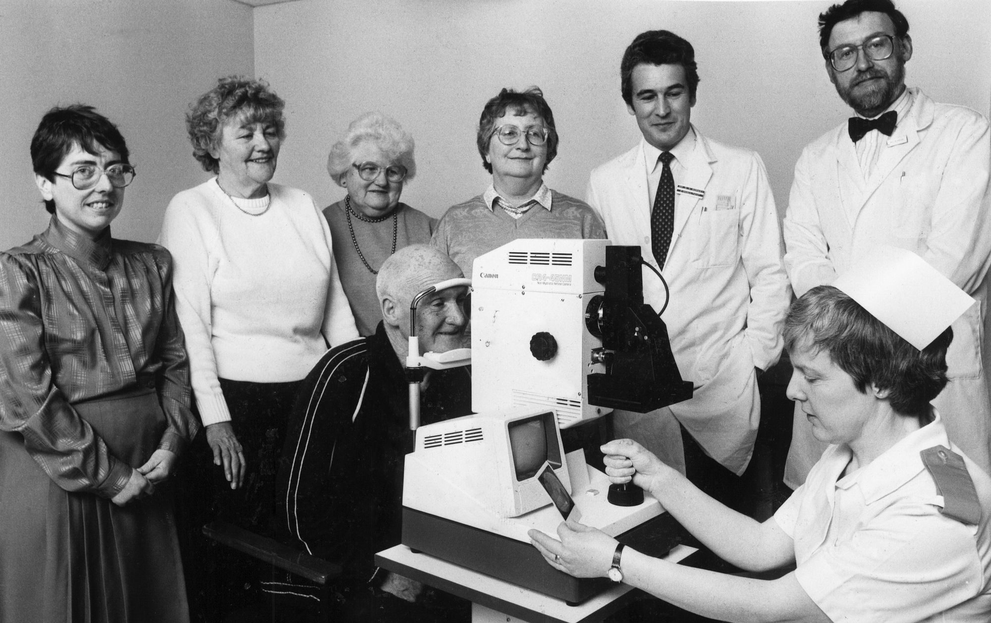 Ambulances to X-rays: North Wales hospitals in past years