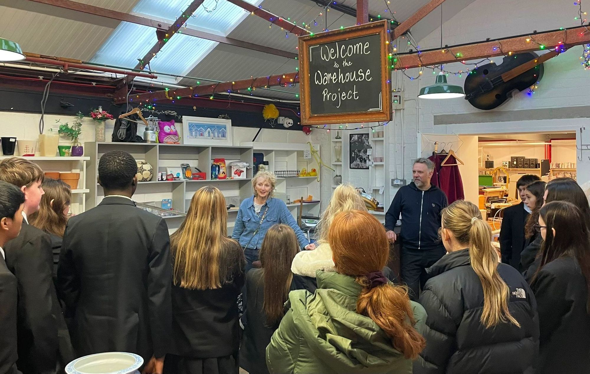 Emmaus Mossley teaches 90 pupils about homelessness during 'day of learning'