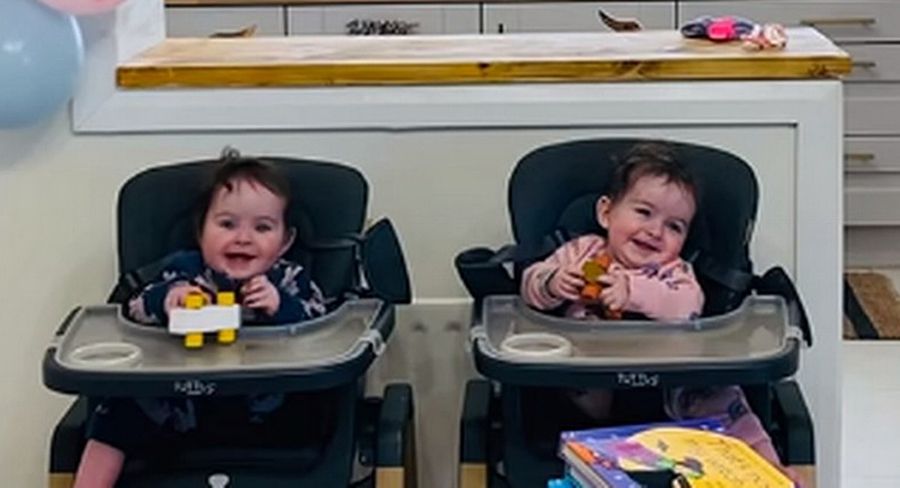 Parents celebrate first birthday of their formerly conjoined twins