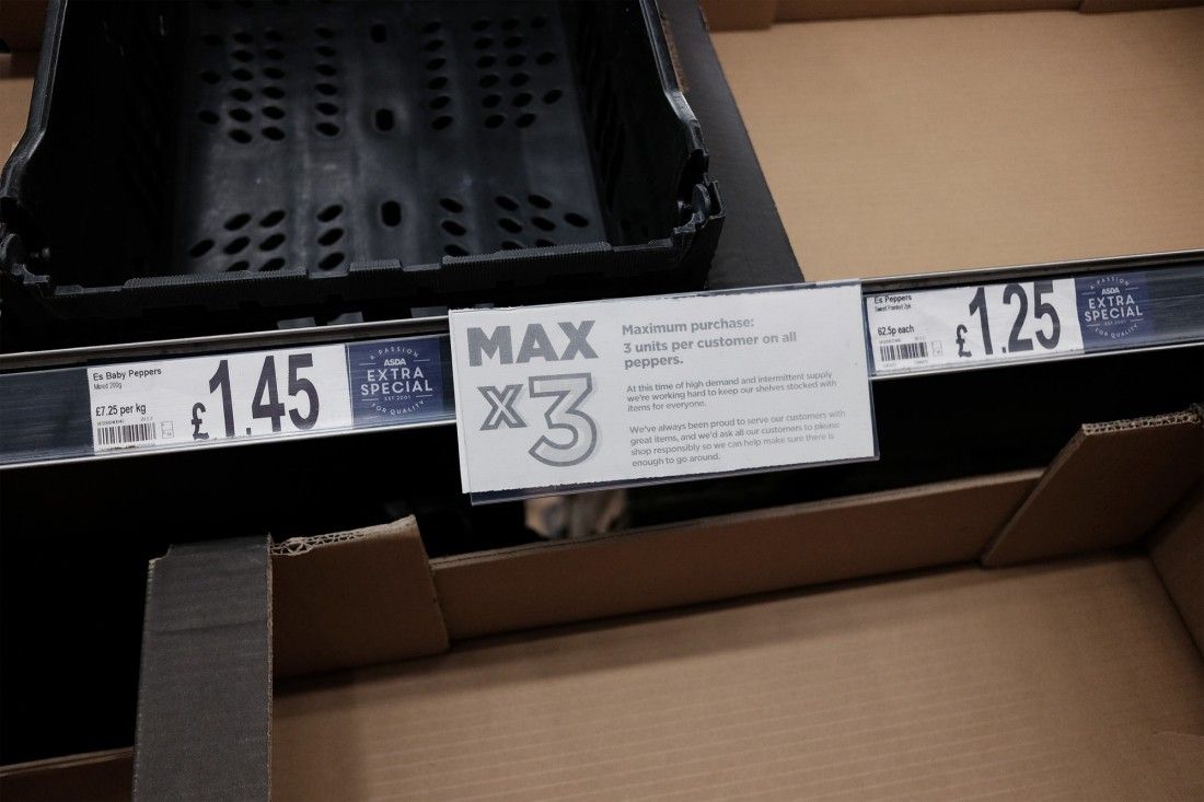 Supermarkets start to remove customer limits on fresh fruit and veg