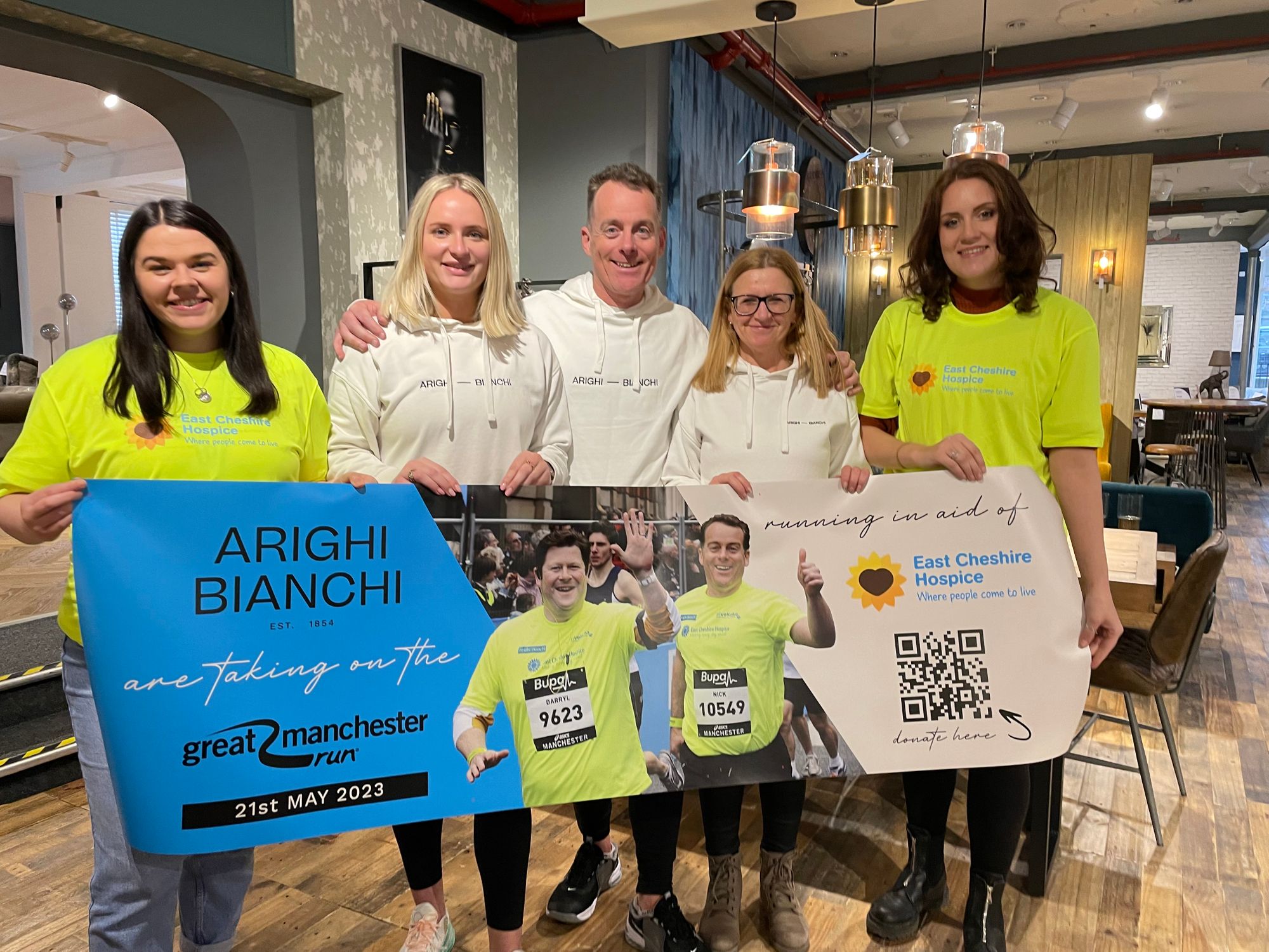 East Cheshire Hospice: 30 employees take part in Great Manchester Run in memory of loved ones
