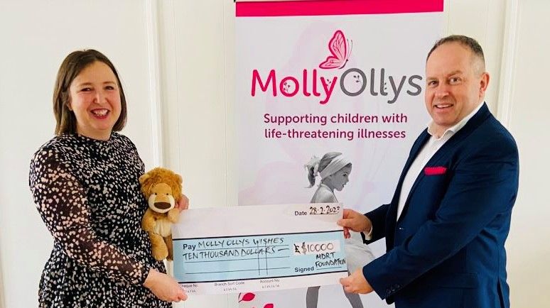 Children with life-threatening illnesses receive grant for support