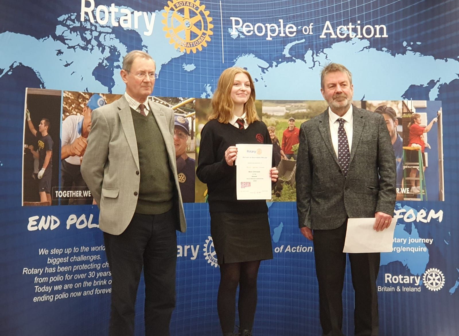 Carmarthen pupils in national semi final of public speaking competition
