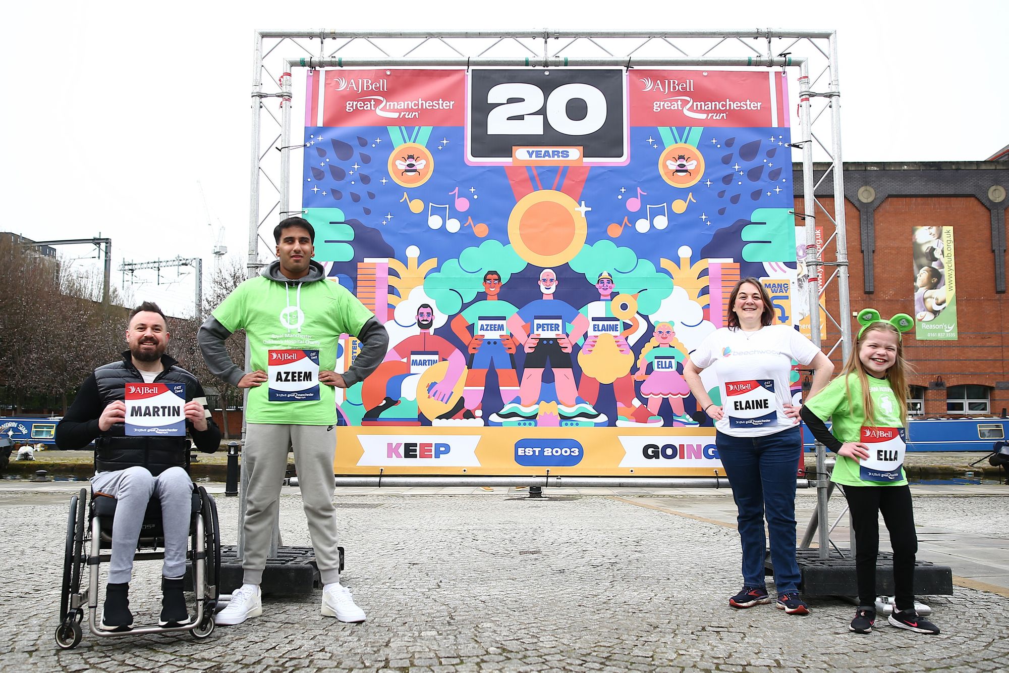 Inspiring Rochdale runners celebrate Great Manchester Run’s 20th anniversary