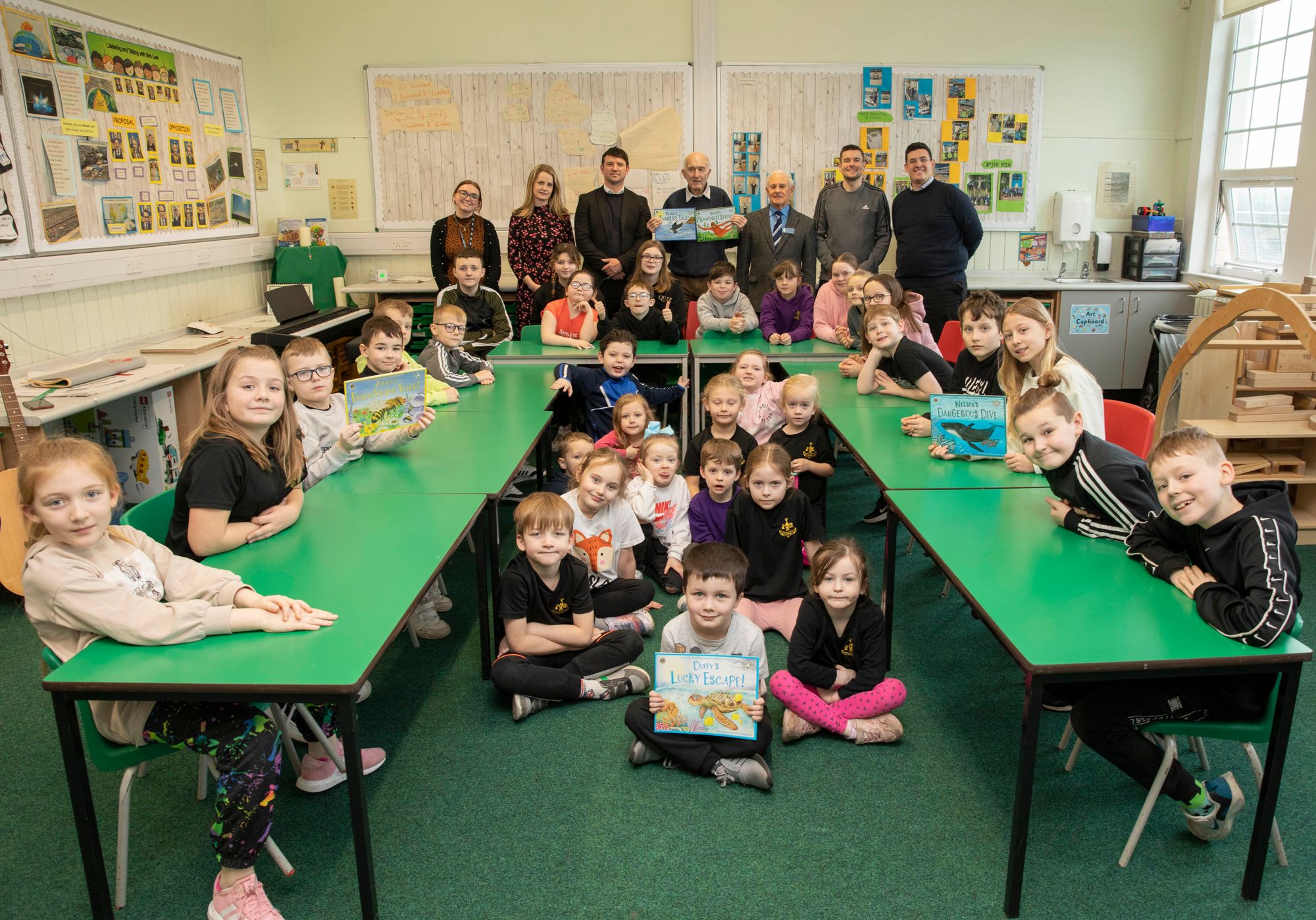 South Ayrshire pupils gifted books on environmental issues