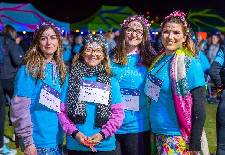 Grandmother inspires family to take part in Glow London for Alzheimer's Society