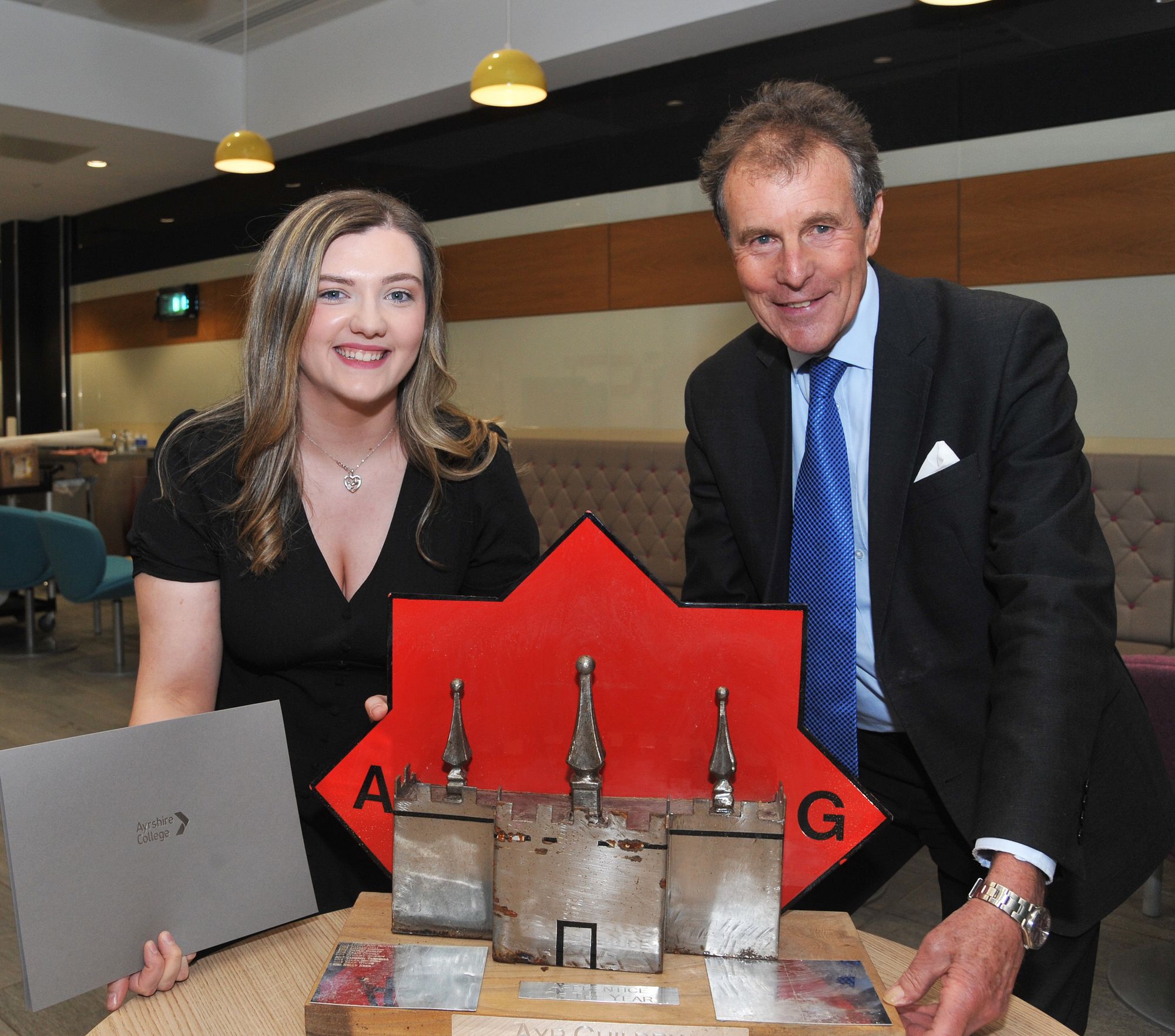 Wind turbine tech 'humbled' by Ayr Guildry award