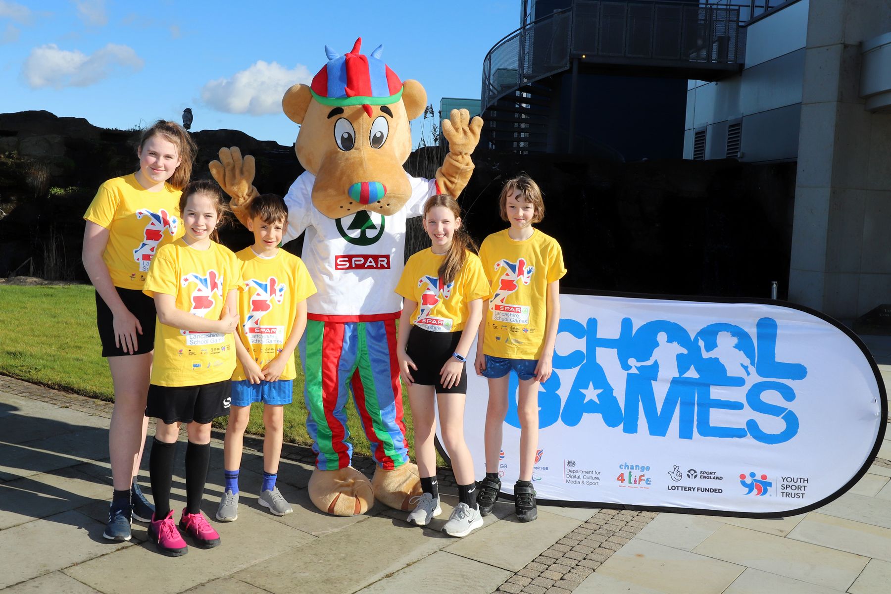 Let's get Active: 17th year of SPAR Lancashire School Games launched