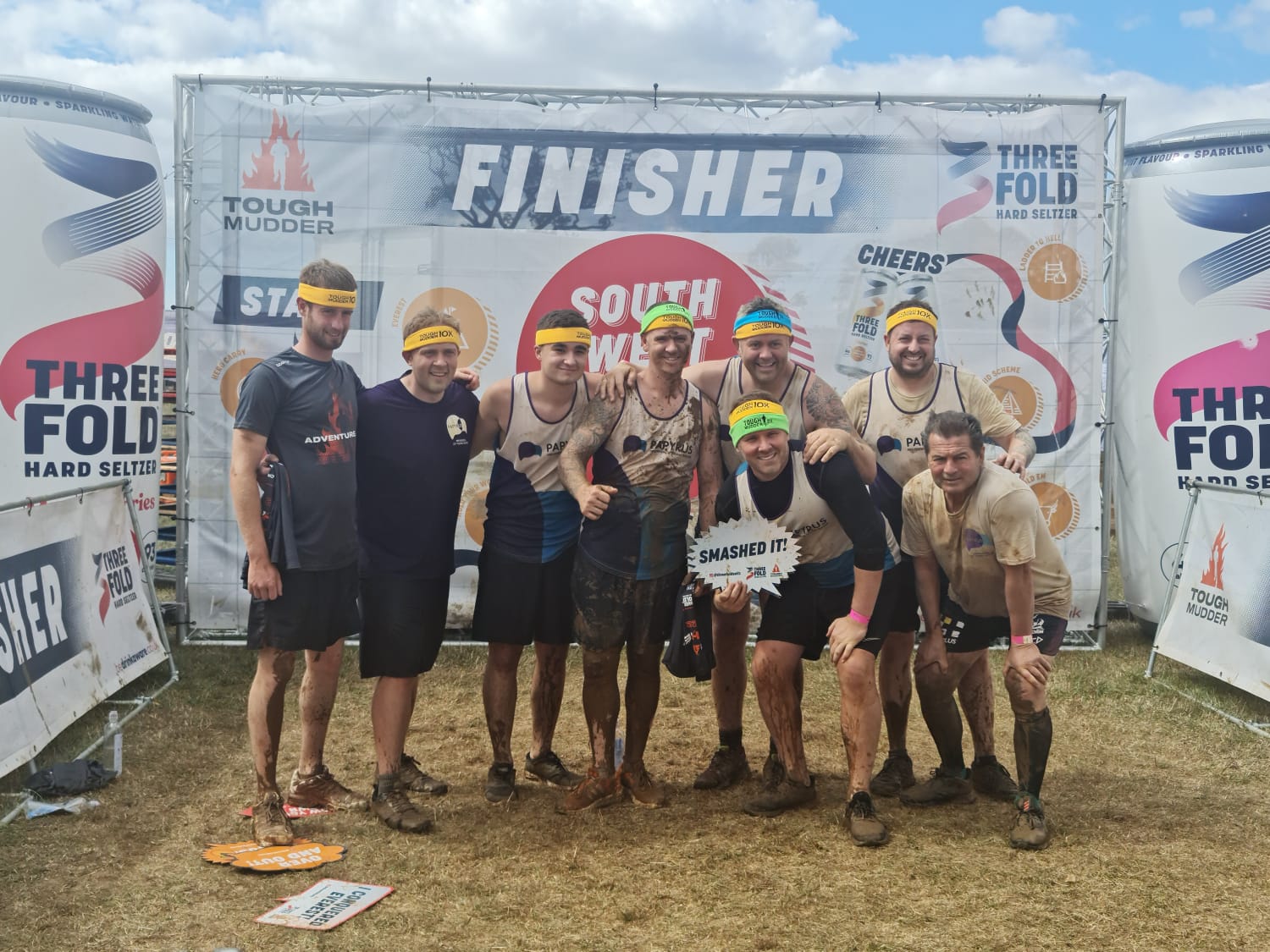 Reading staff raised thousands for Papyrus through Tough Mudder challenge