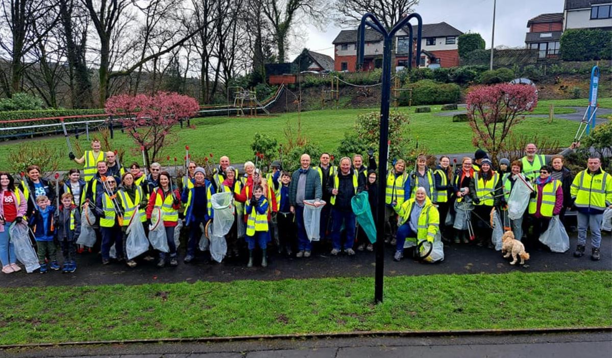 More than 200 bags of rubbish collected for Norden’s Great British Spring Clean