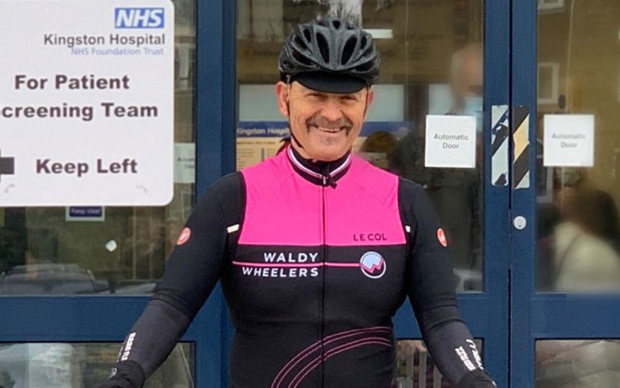 London commuter takes on NHS fundraiser on Brompton bike